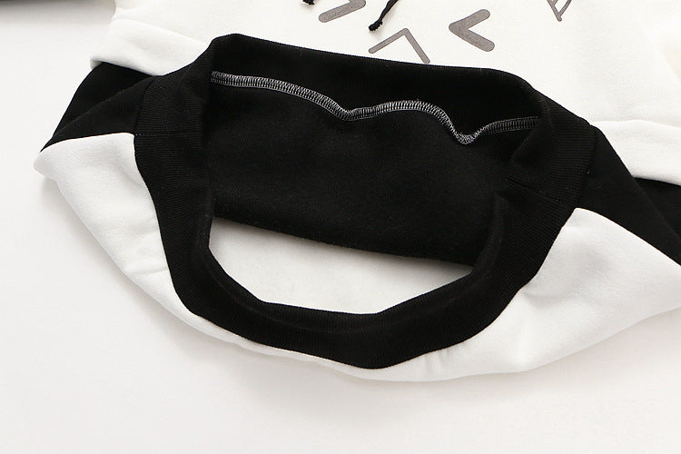Kawaii Cat Ears Hoodie for Girls Japanese Cartoon Pullover with Paw & Tail Print